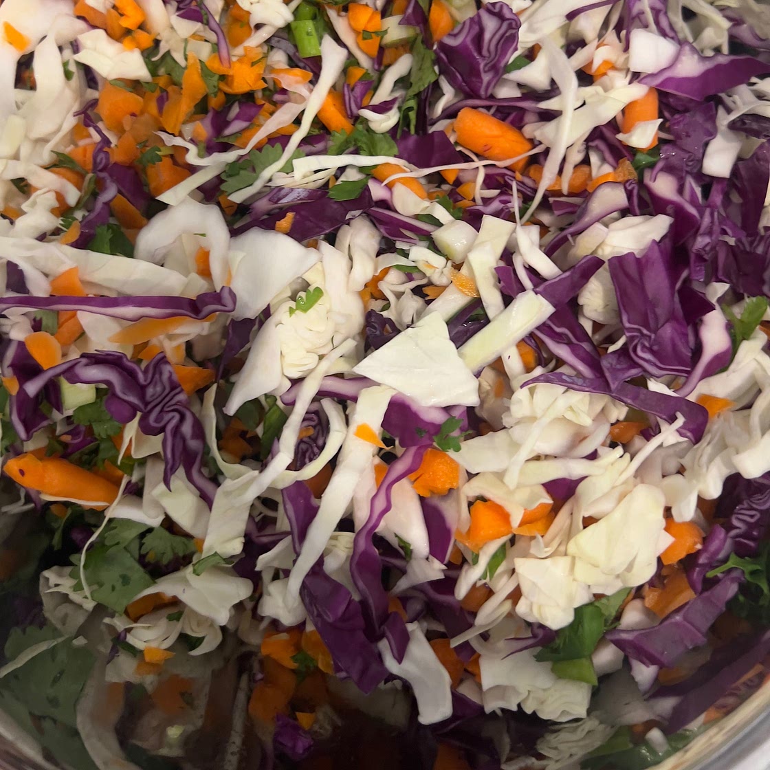 Cilantro Lime Coleslaw – Clean and Crunchy