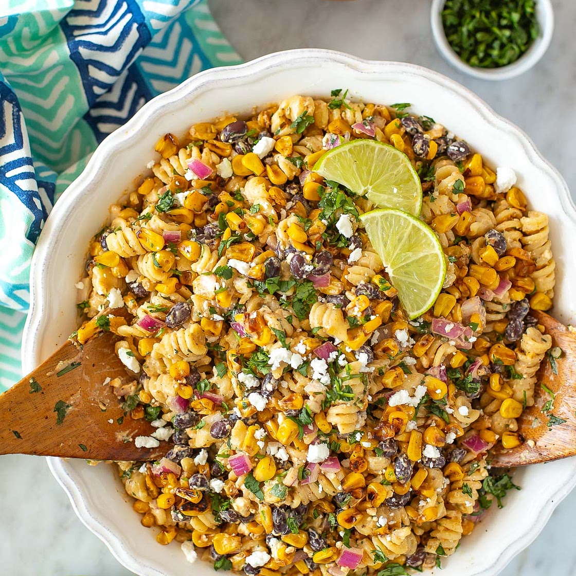 Mexican Street Corn Pasta Salad
