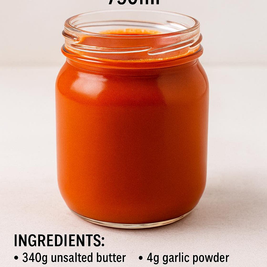 Keto Buffalo Sauce (750ml) – Metric Version