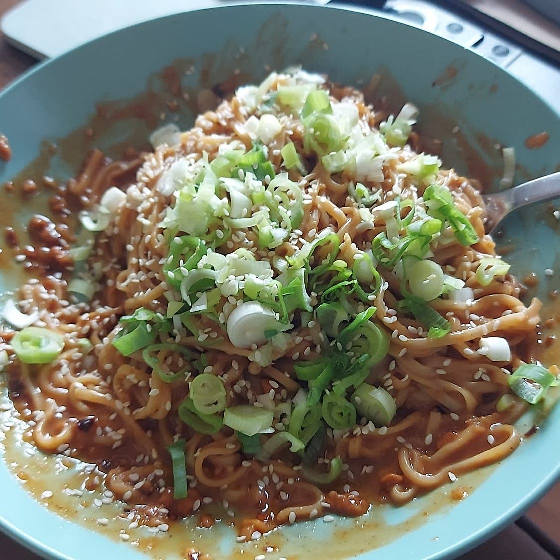 Sesame Peanut Butter Noodles Recipe