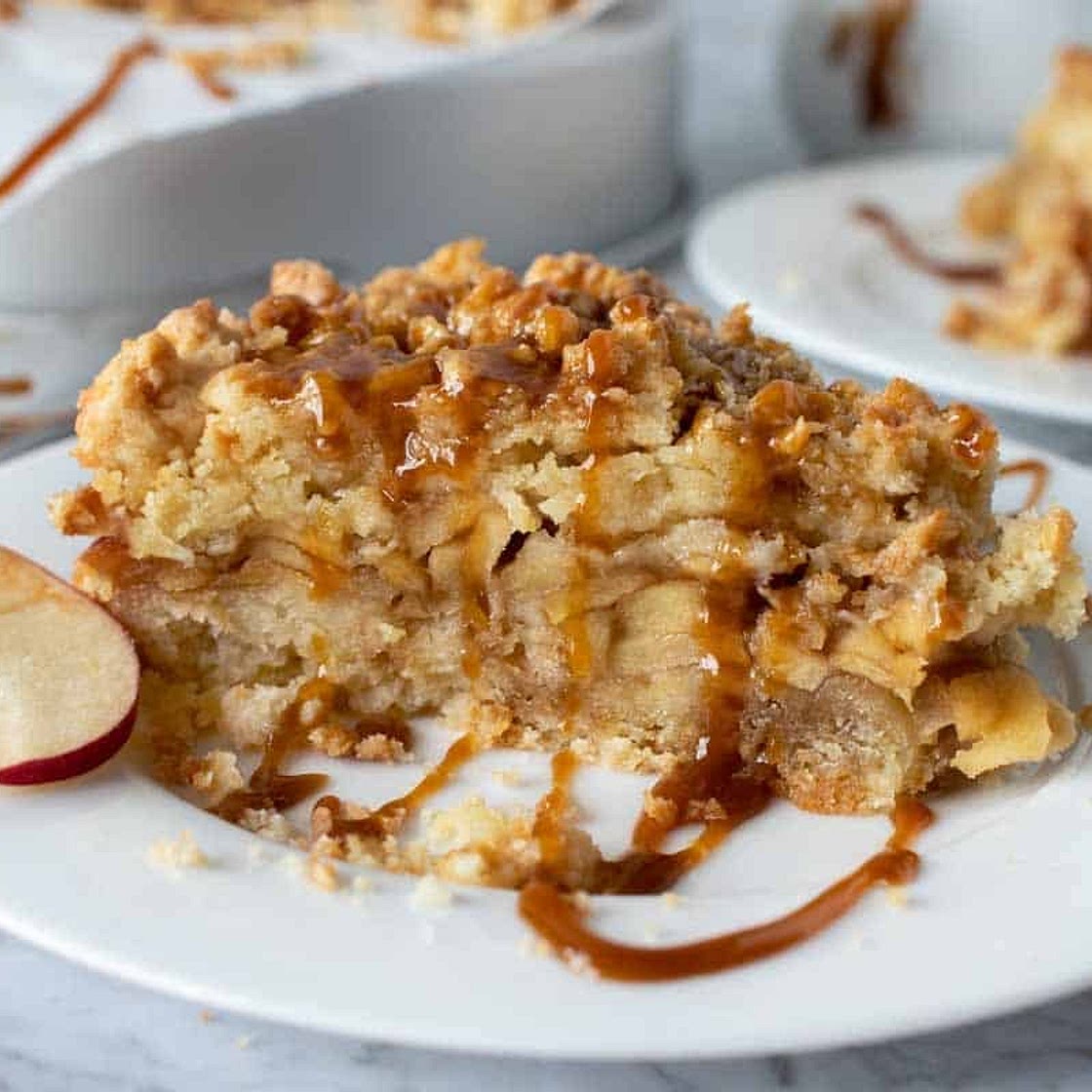 Caramel Apple Torte