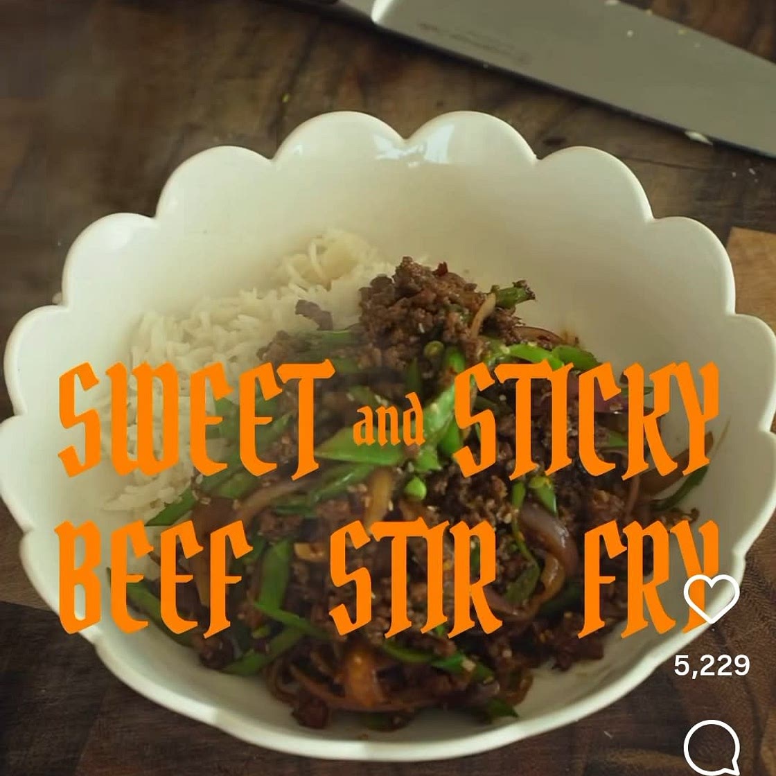 Khanh's Sweet and Sticky Stir Fry
