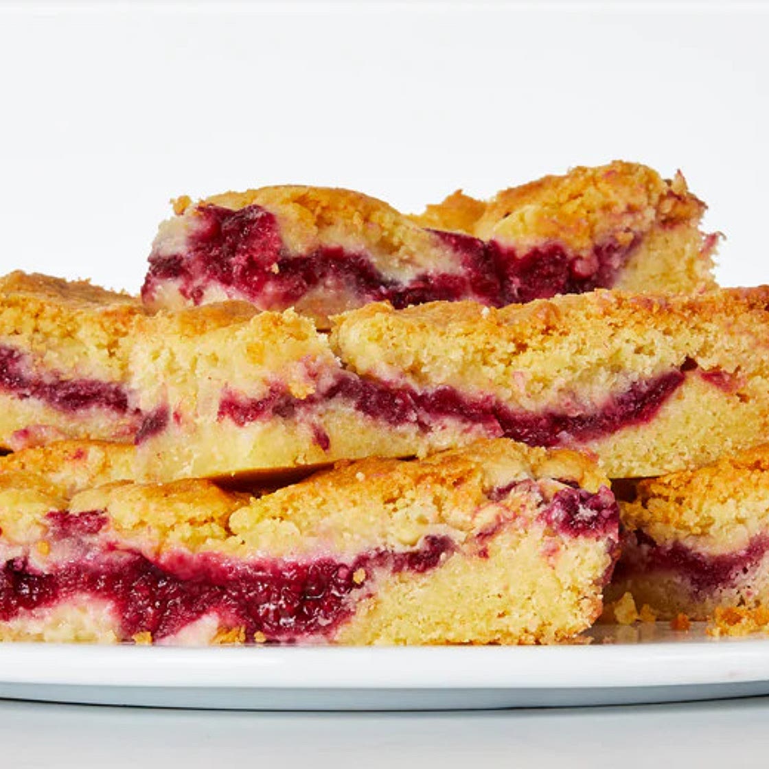 Raspberry and White Chocolate Shortcake