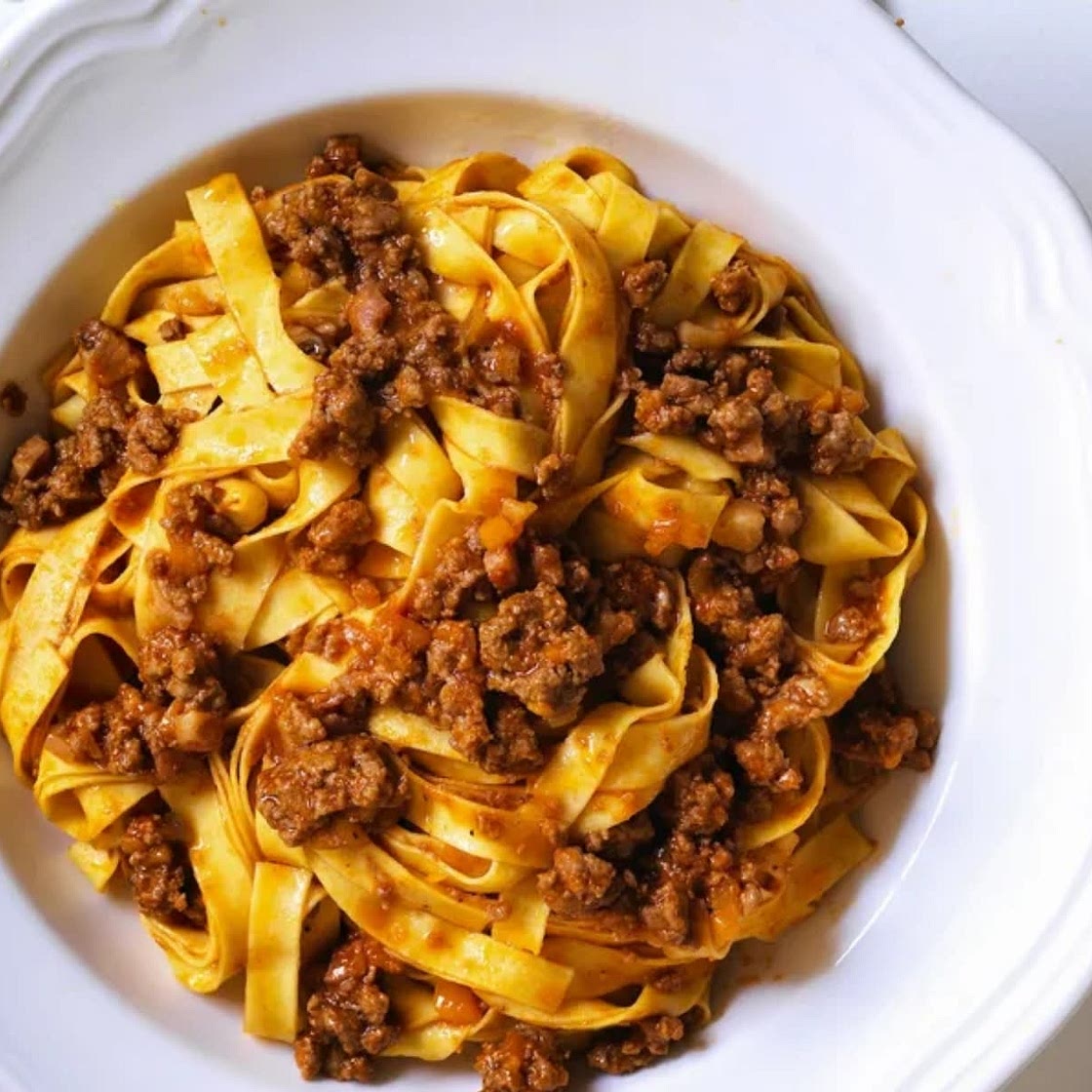 Tagliatelle (al Ragù) Bolognese