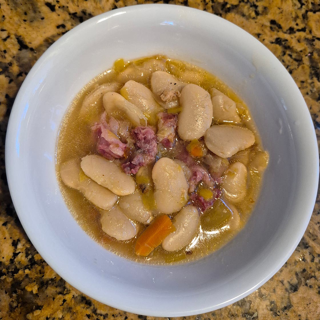 Southern Lima Beans and Ham
