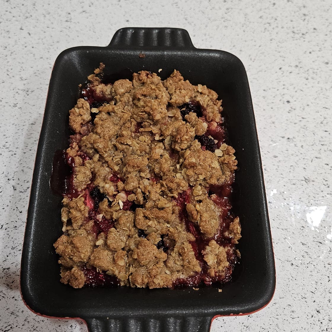 Triple Berry Crisp