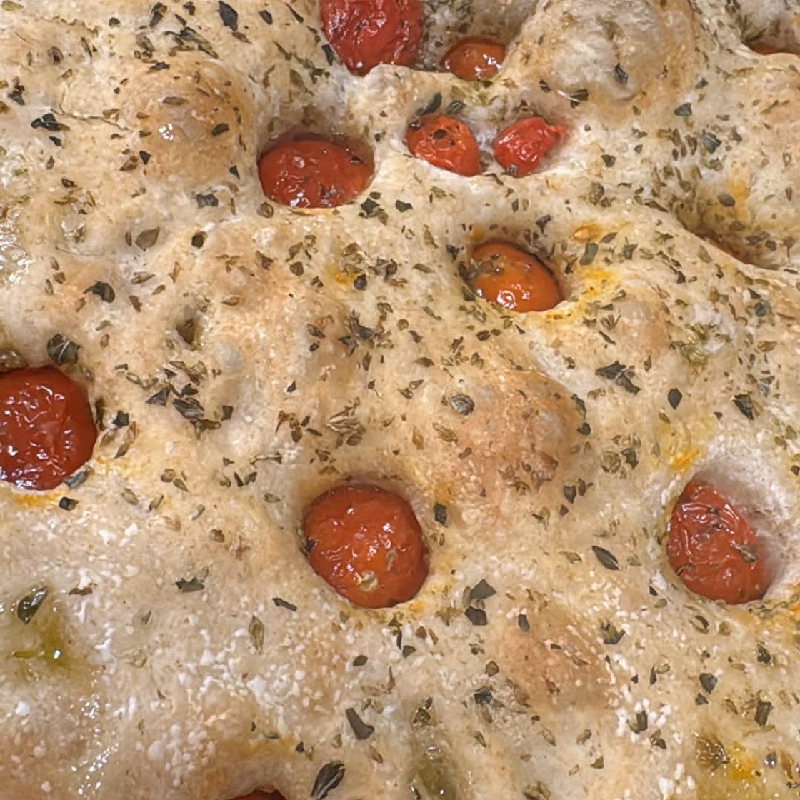 Focaccia mille bolle
