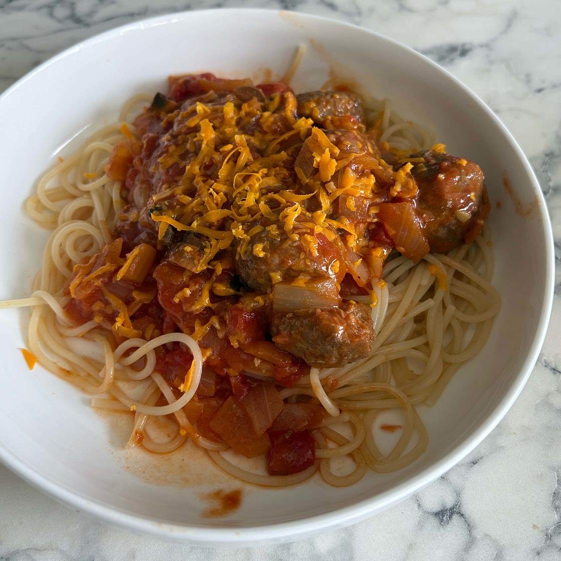 Spaghetti and Meatballs