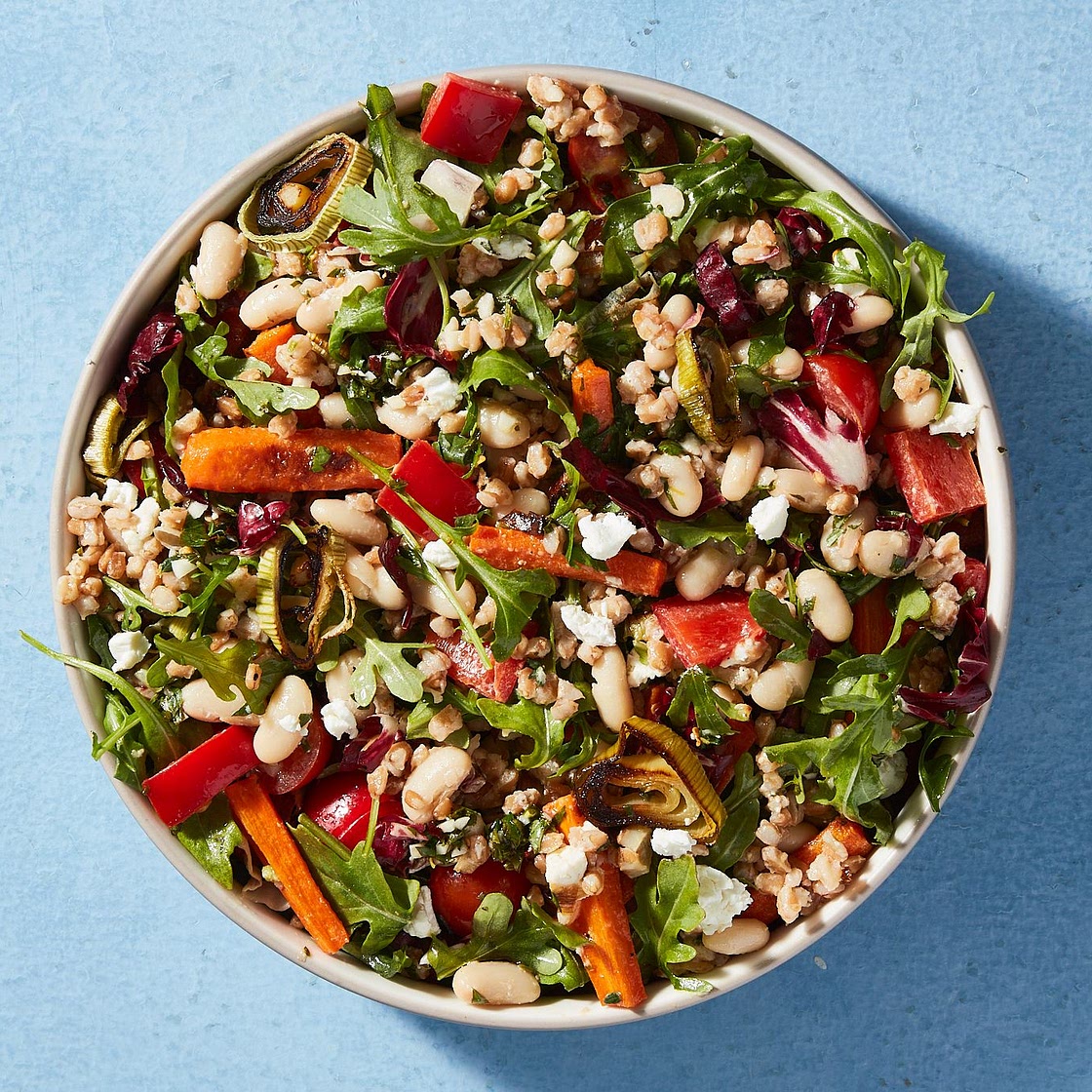 Farro and White Bean Salad