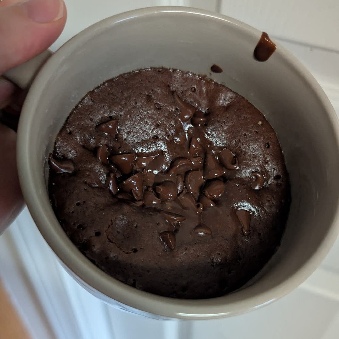 One Minute Chocolate Mug Cake