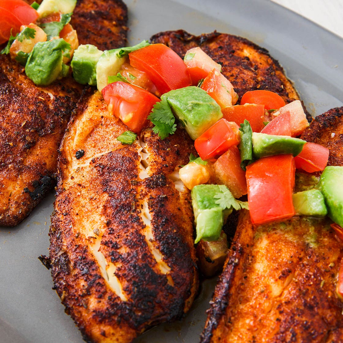 Blackened Tilapia