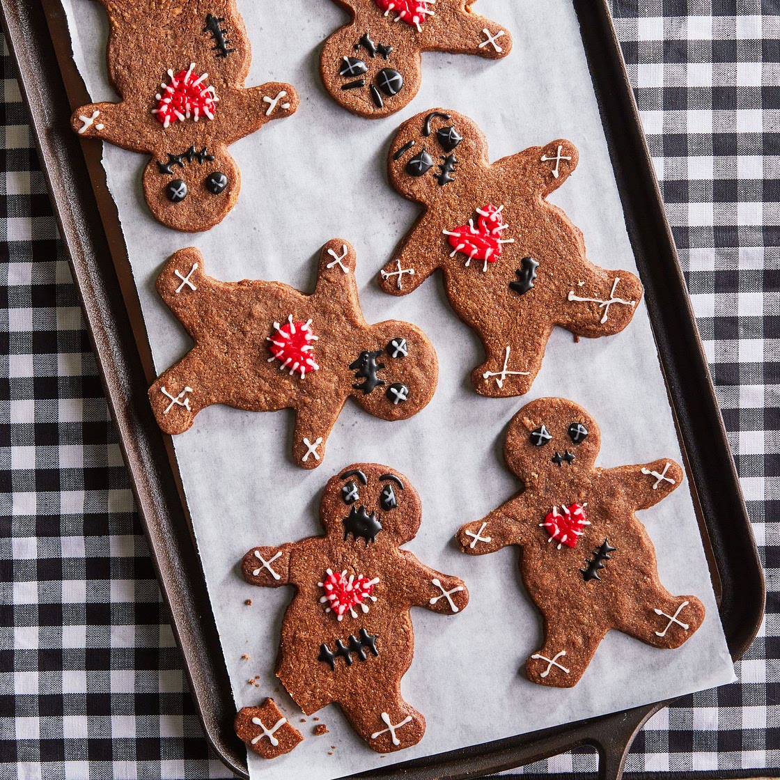 Halloween Voodoo Gingerbread Men
