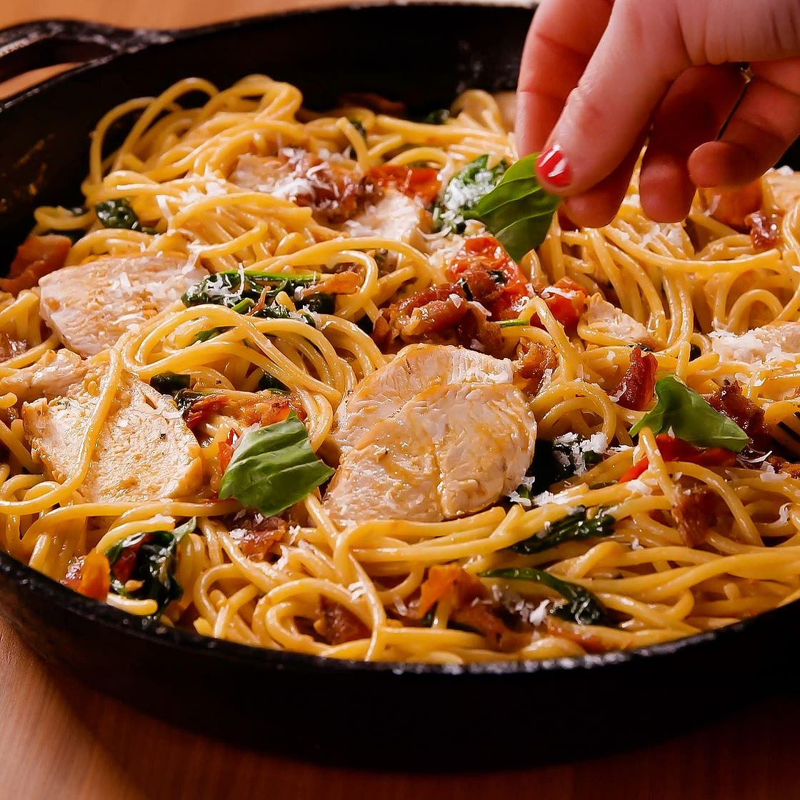 Tuscan Chicken Pasta