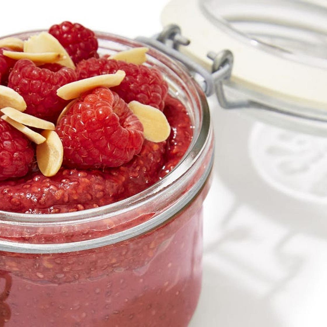 Chocolate-Raspberry Chia Pudding