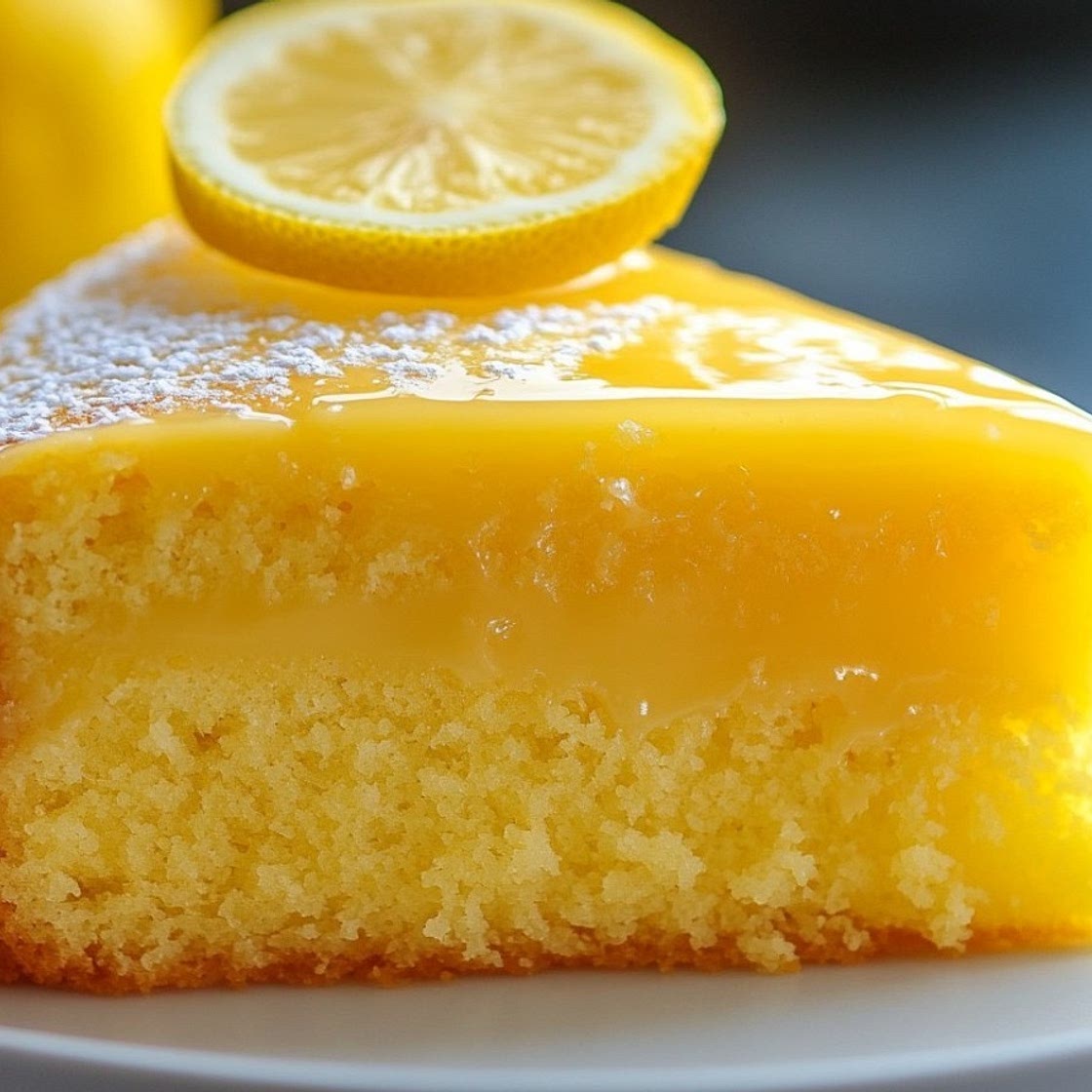 Gâteau fondant au citron