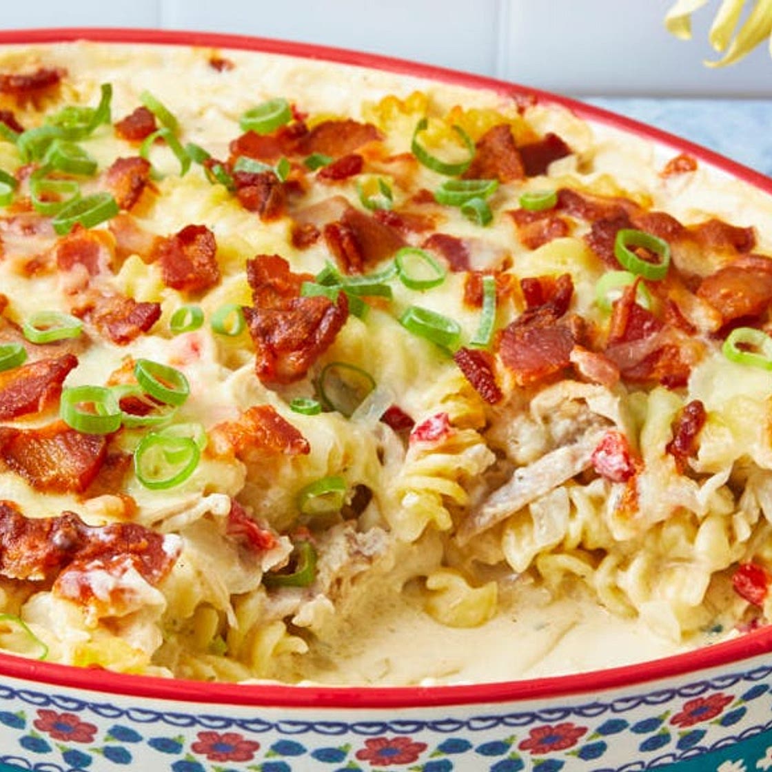 Chicken Bacon Ranch Casserole