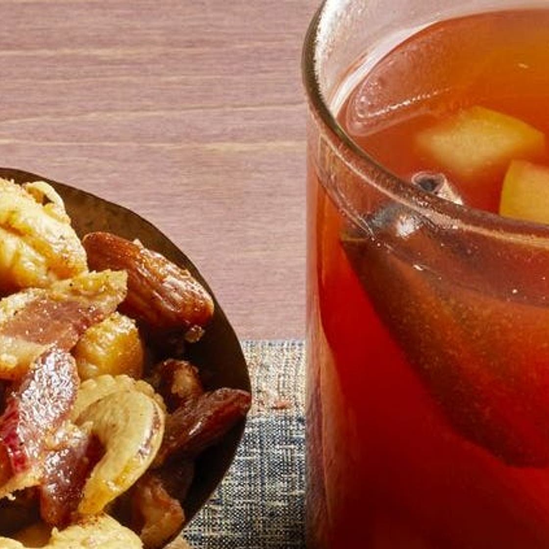 Mulled Cider with Bourbon