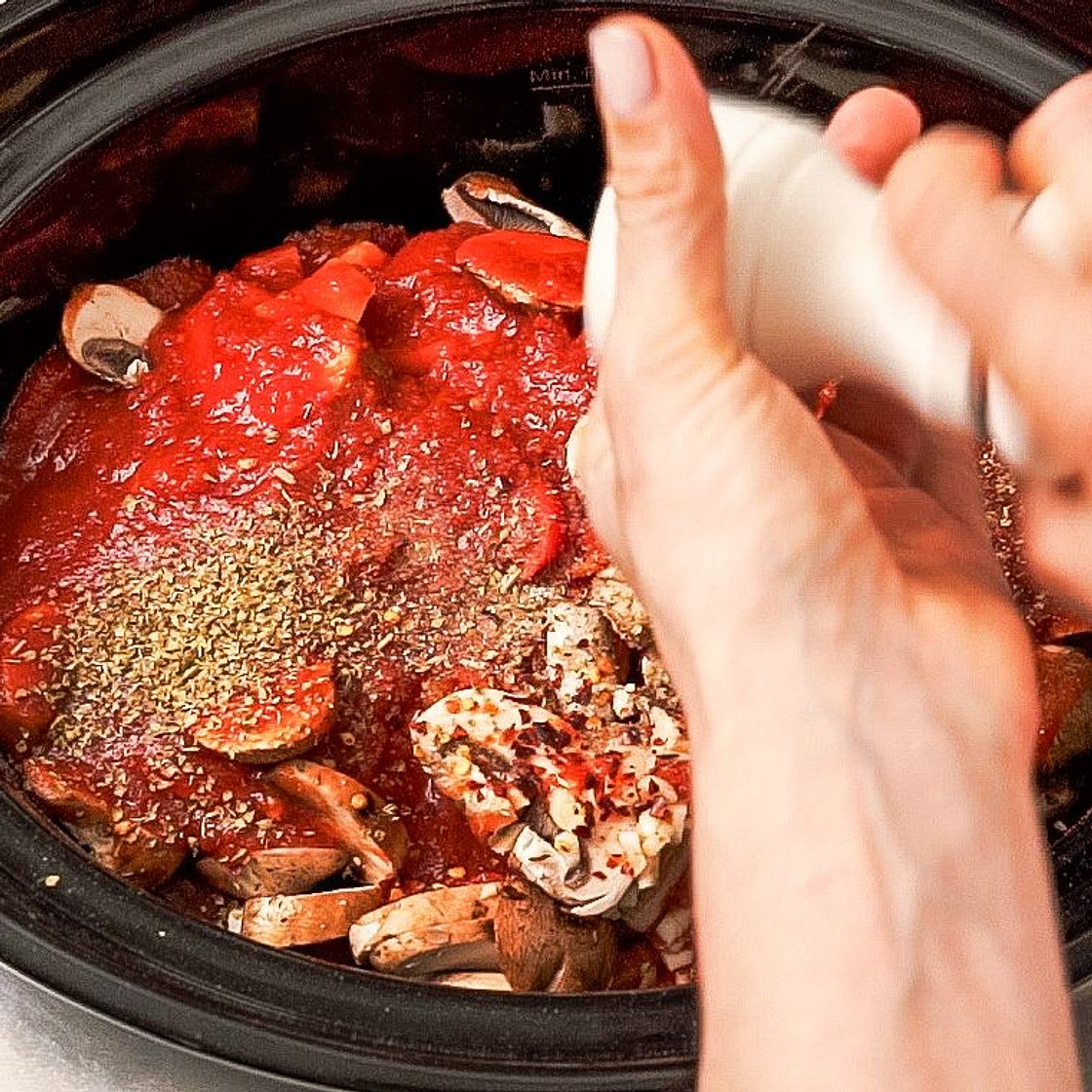 Slow-Cooker Chicken Cacciatore