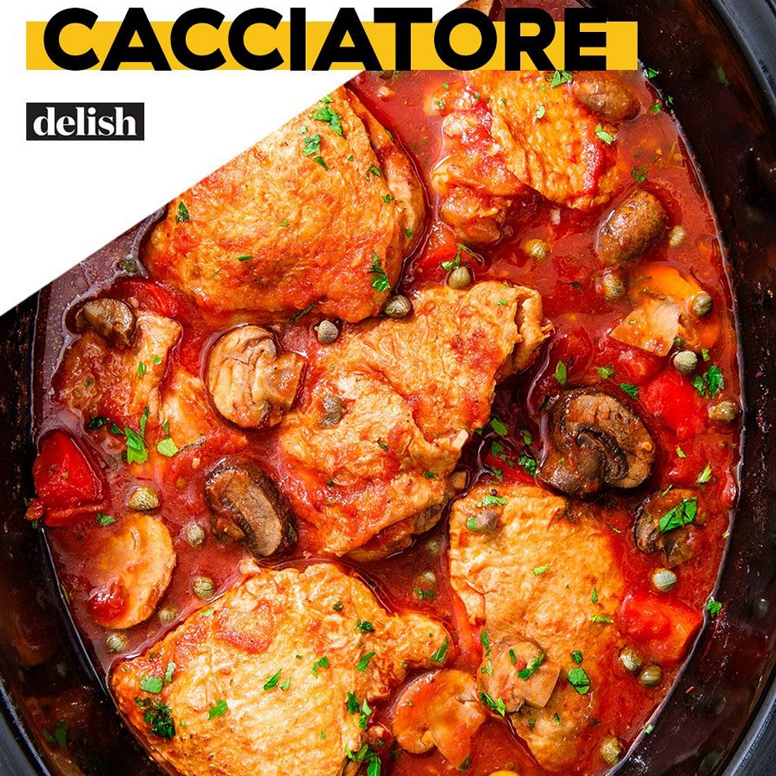 Slow-Cooker Chicken Cacciatore