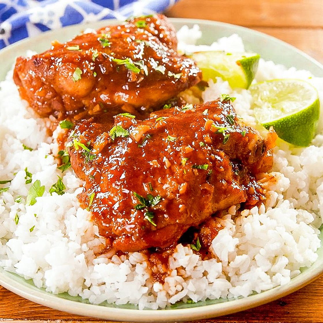 Slow-Cooker Chicken Thighs