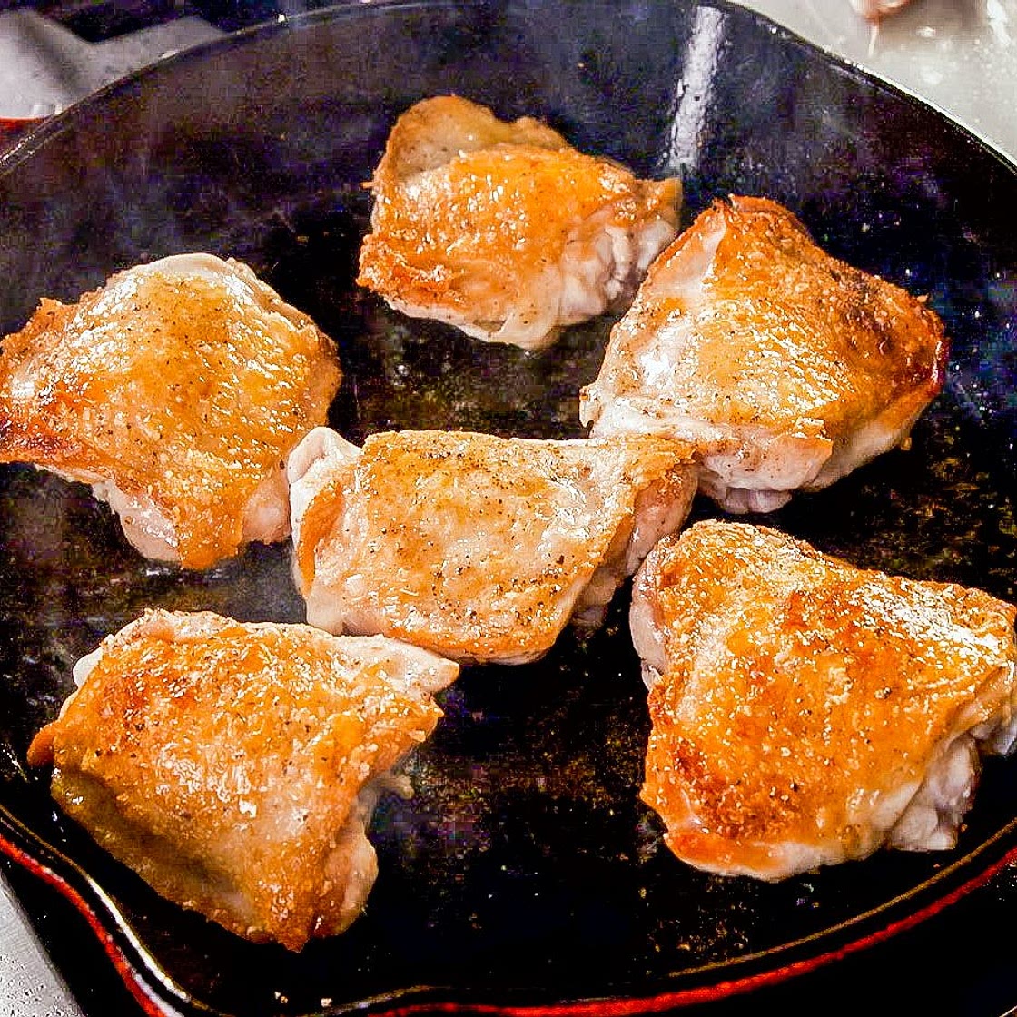 Slow-Cooker Chicken Thighs