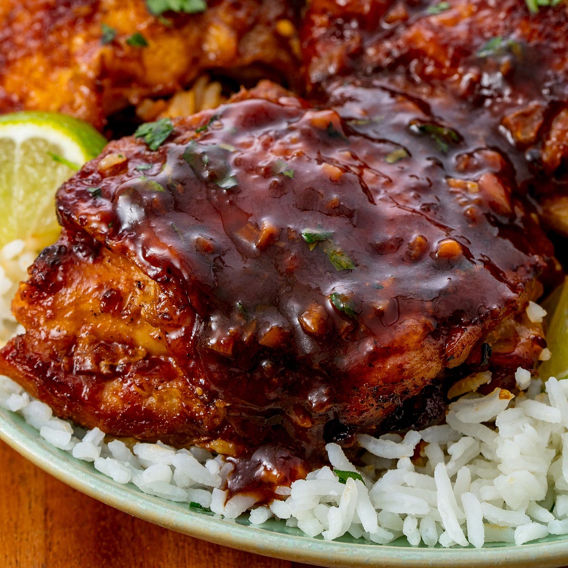 Slow-Cooker Chicken Thighs