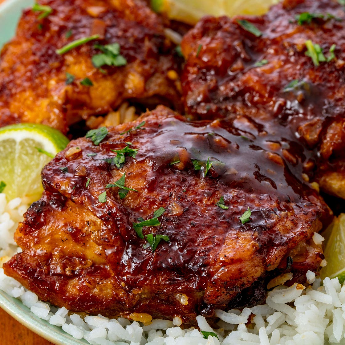 Slow-Cooker Chicken Thighs