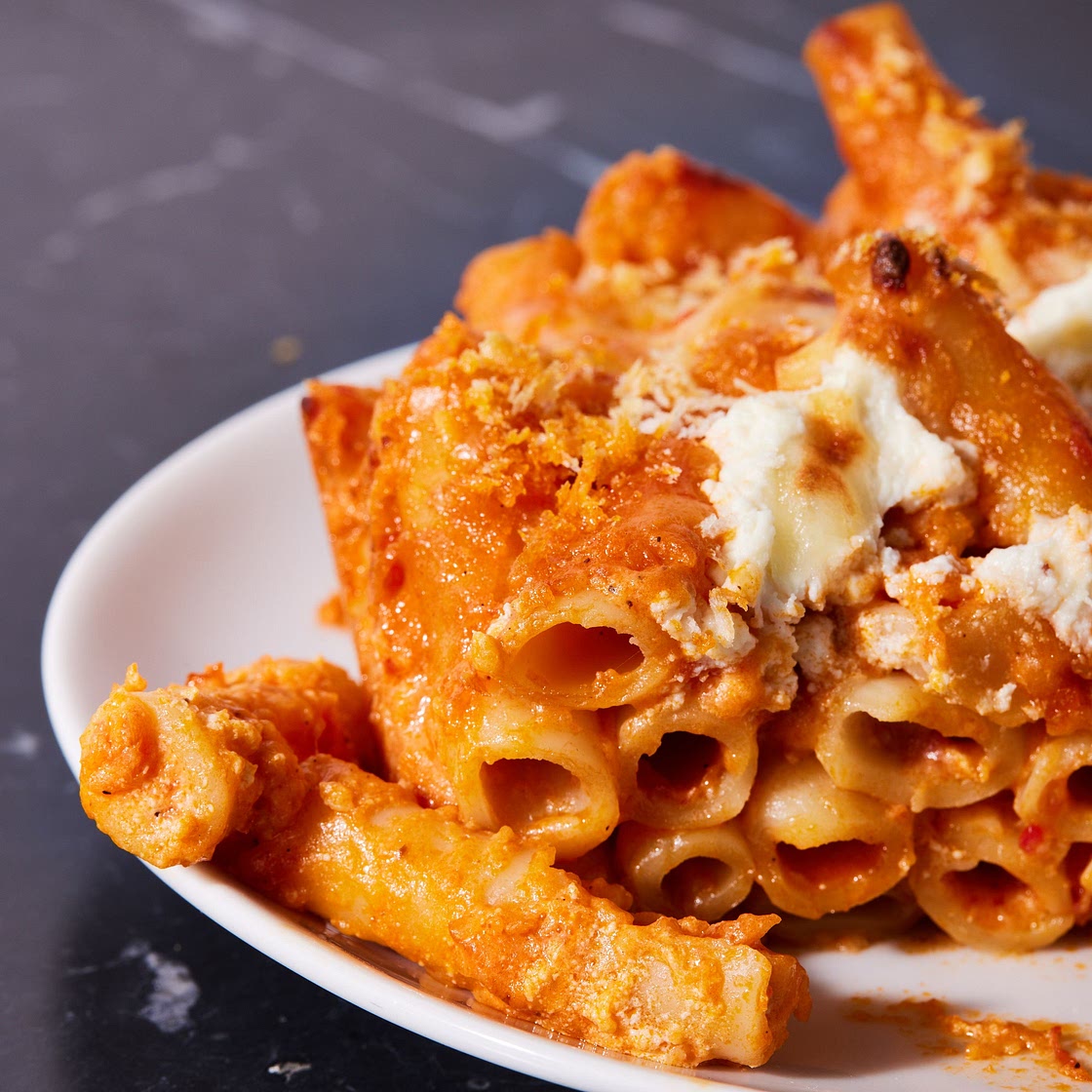 Copycat Olive Garden 5-Cheese Ziti Al Forno
