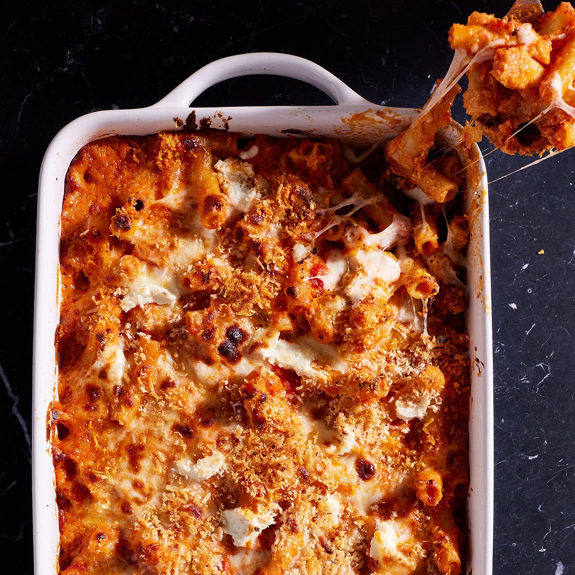 Copycat Olive Garden 5-Cheese Ziti Al Forno