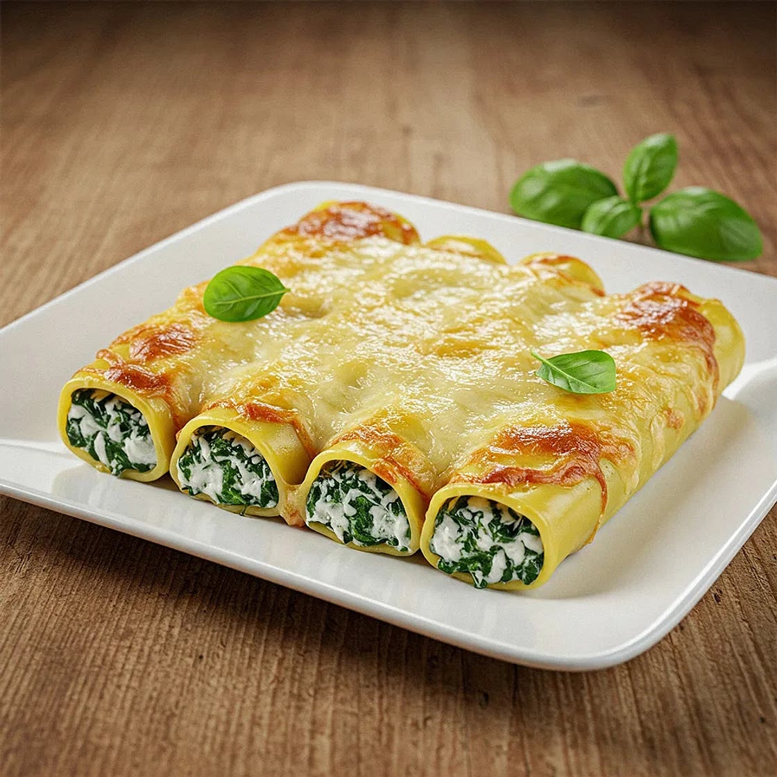Cannelloni with Spinach Recipe, Easy, Creamy & Delicious | Sharp Blades