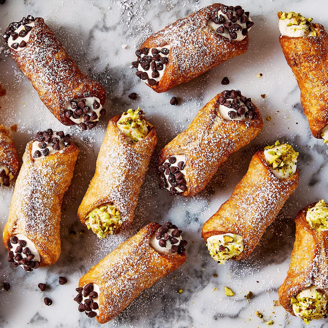 Homemade Cannoli