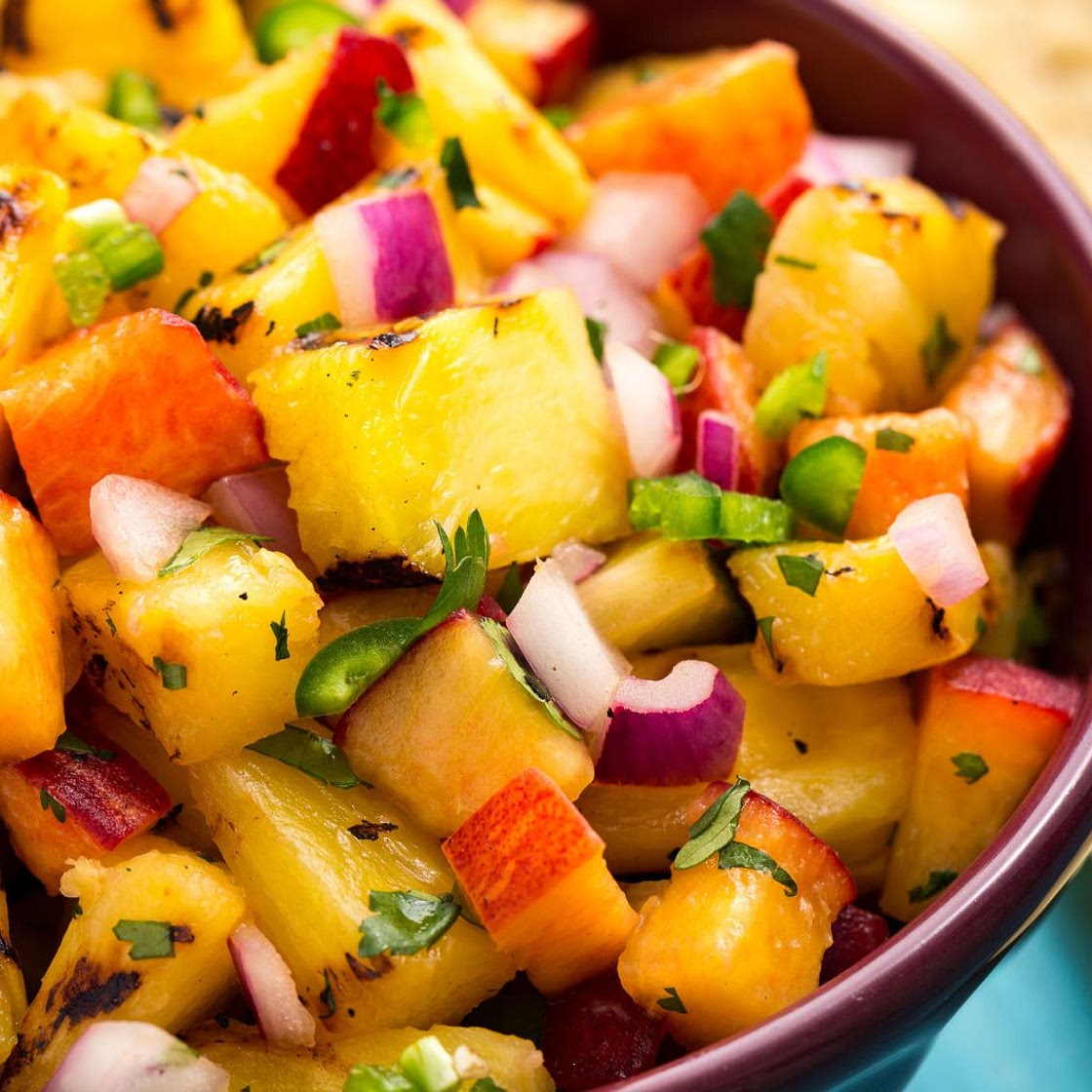 Grilled Pineapple Salsa