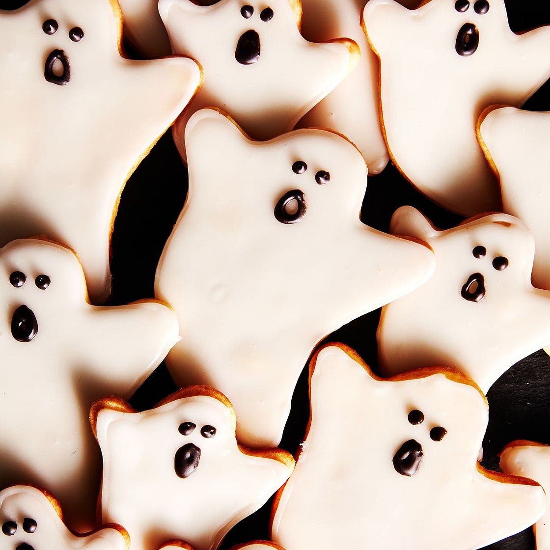 Spooky Ghost Cookies