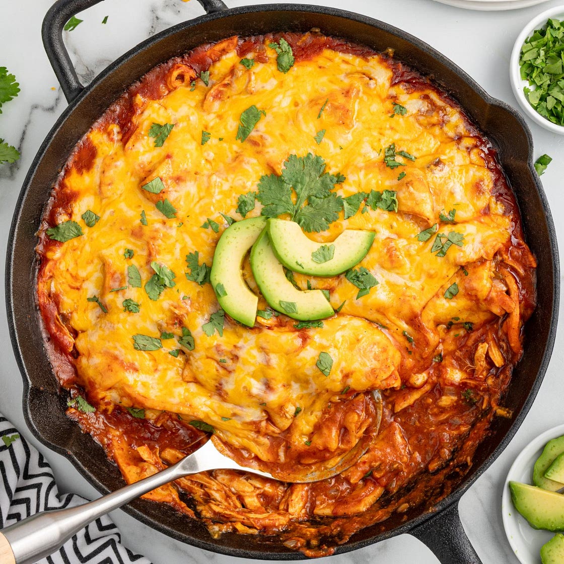 Skillet Enchiladas