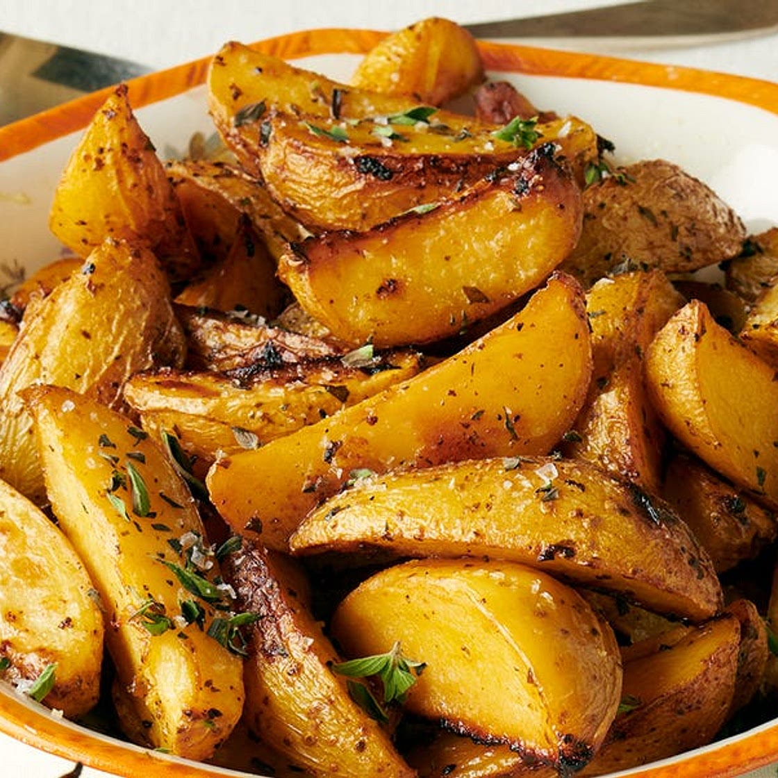 Greek Lemon Potatoes