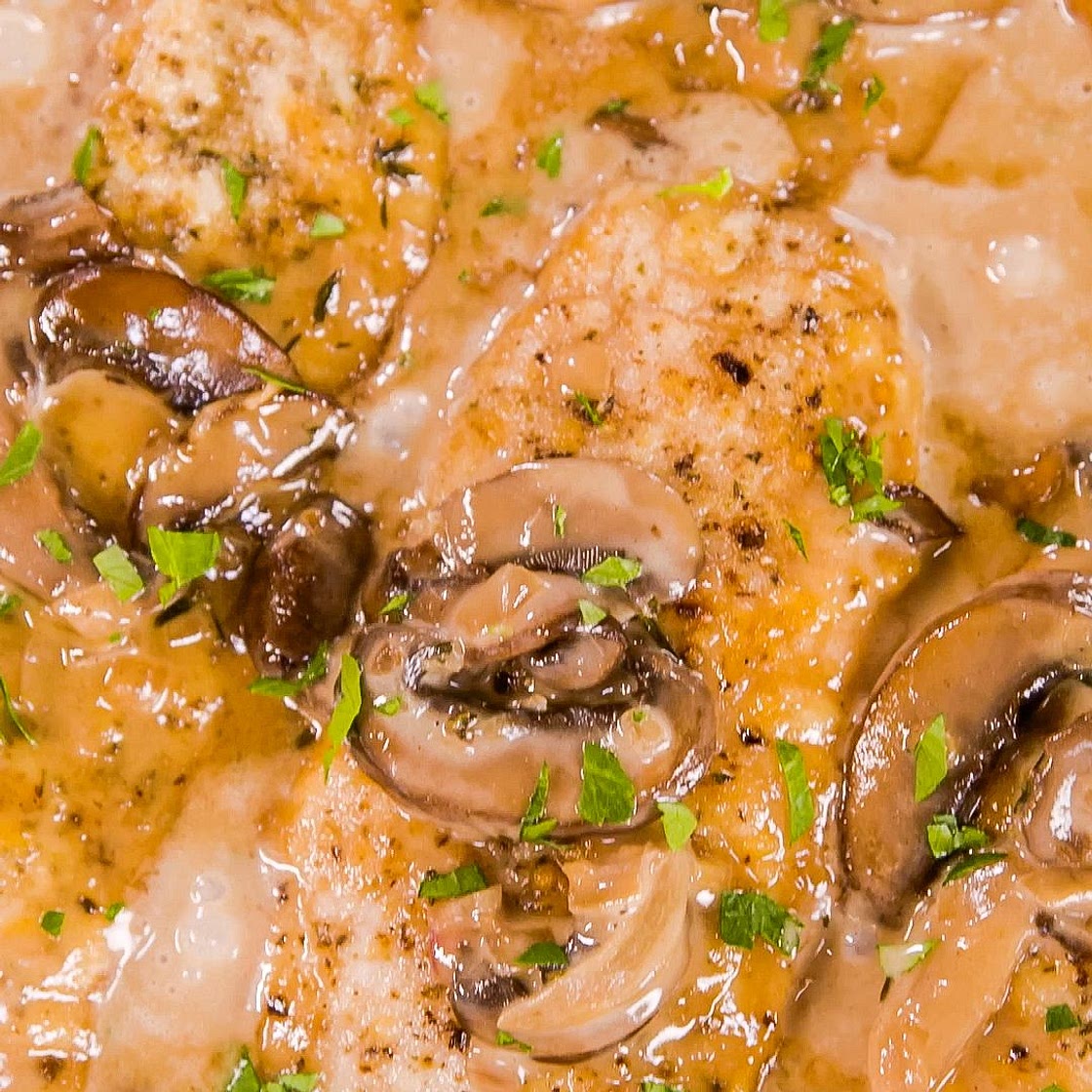 Creamy Chicken Marsala