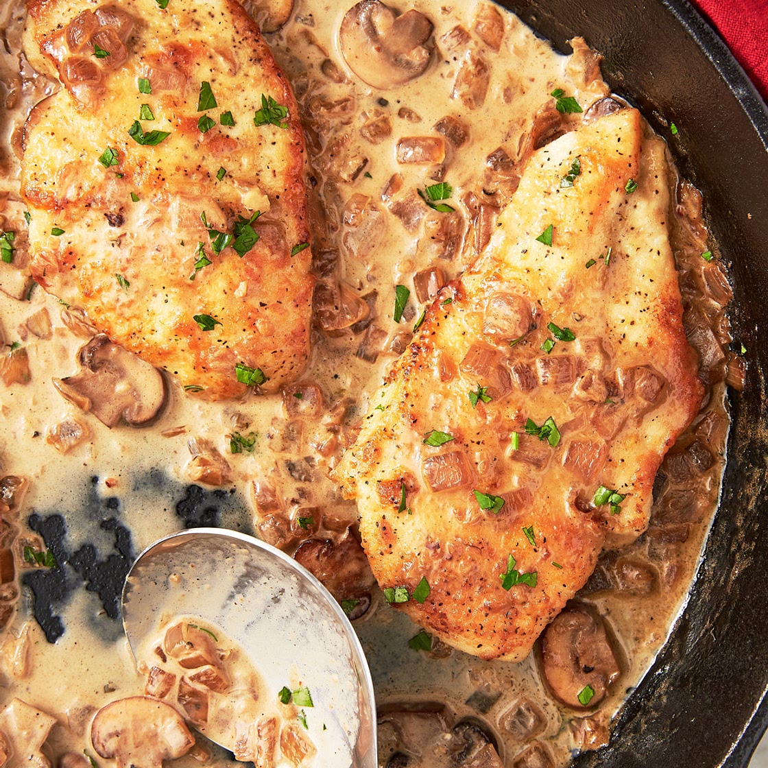 Creamy Chicken Marsala