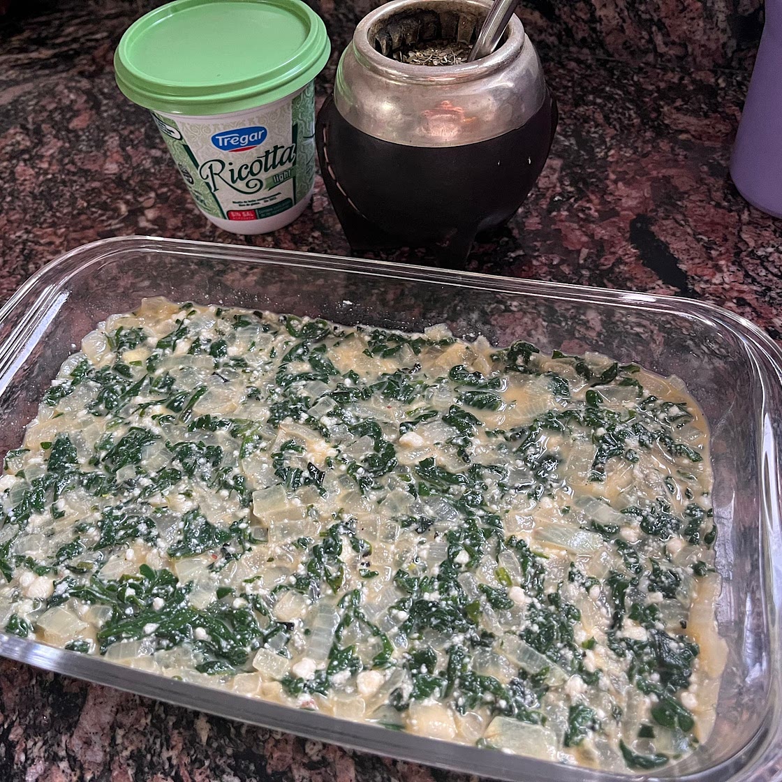 Tortilla de espinaca