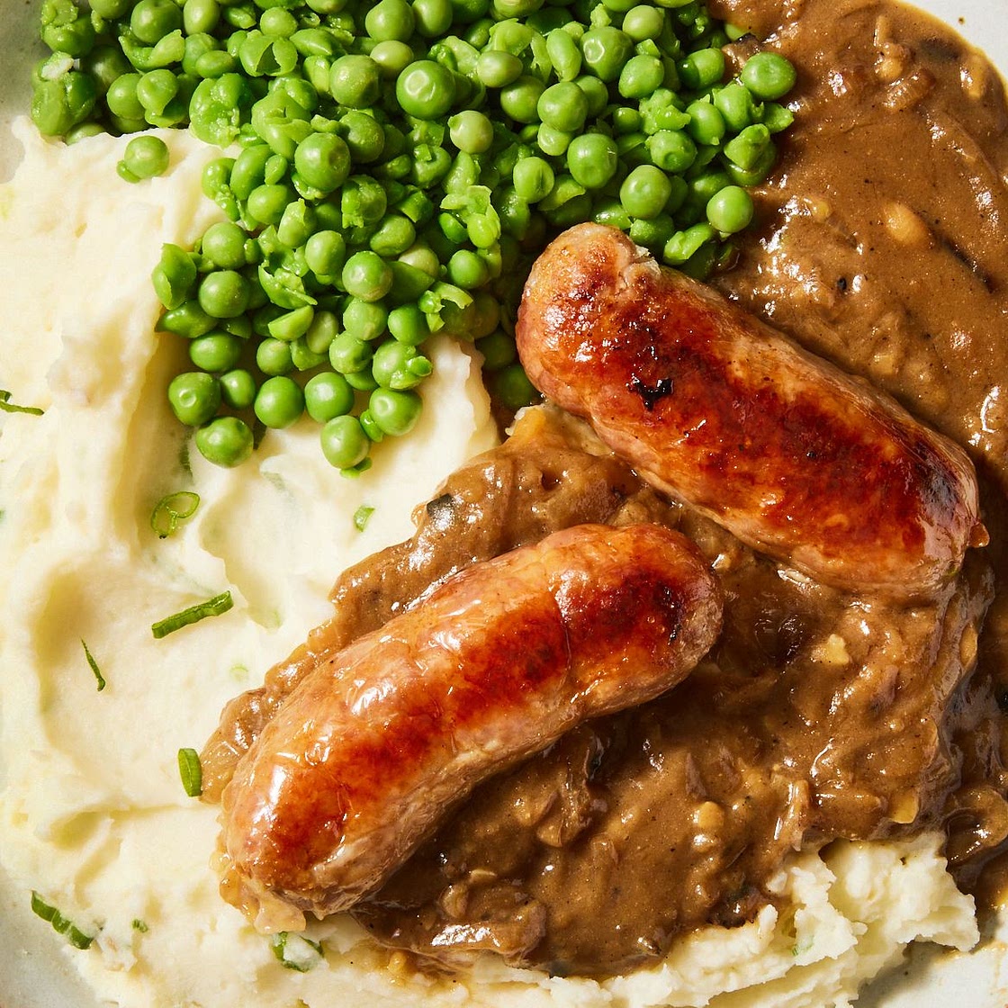 Irish Sausages & Champ