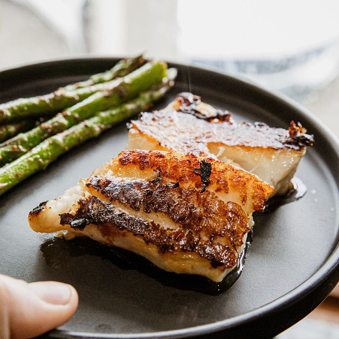 Miso Marinated Lingcod