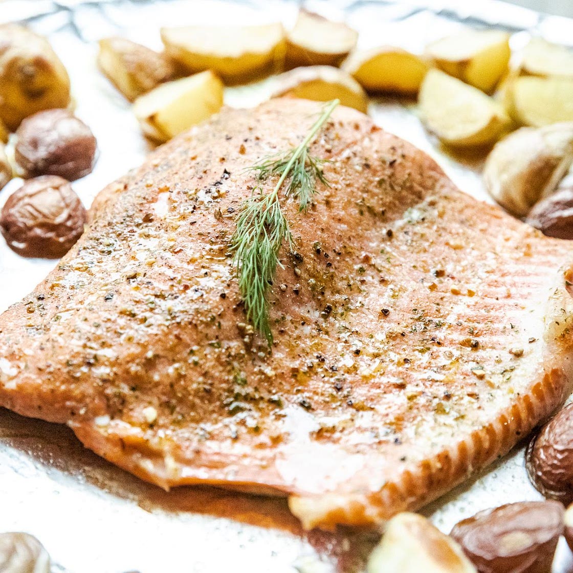 Sheet Pan Salmon Recipe