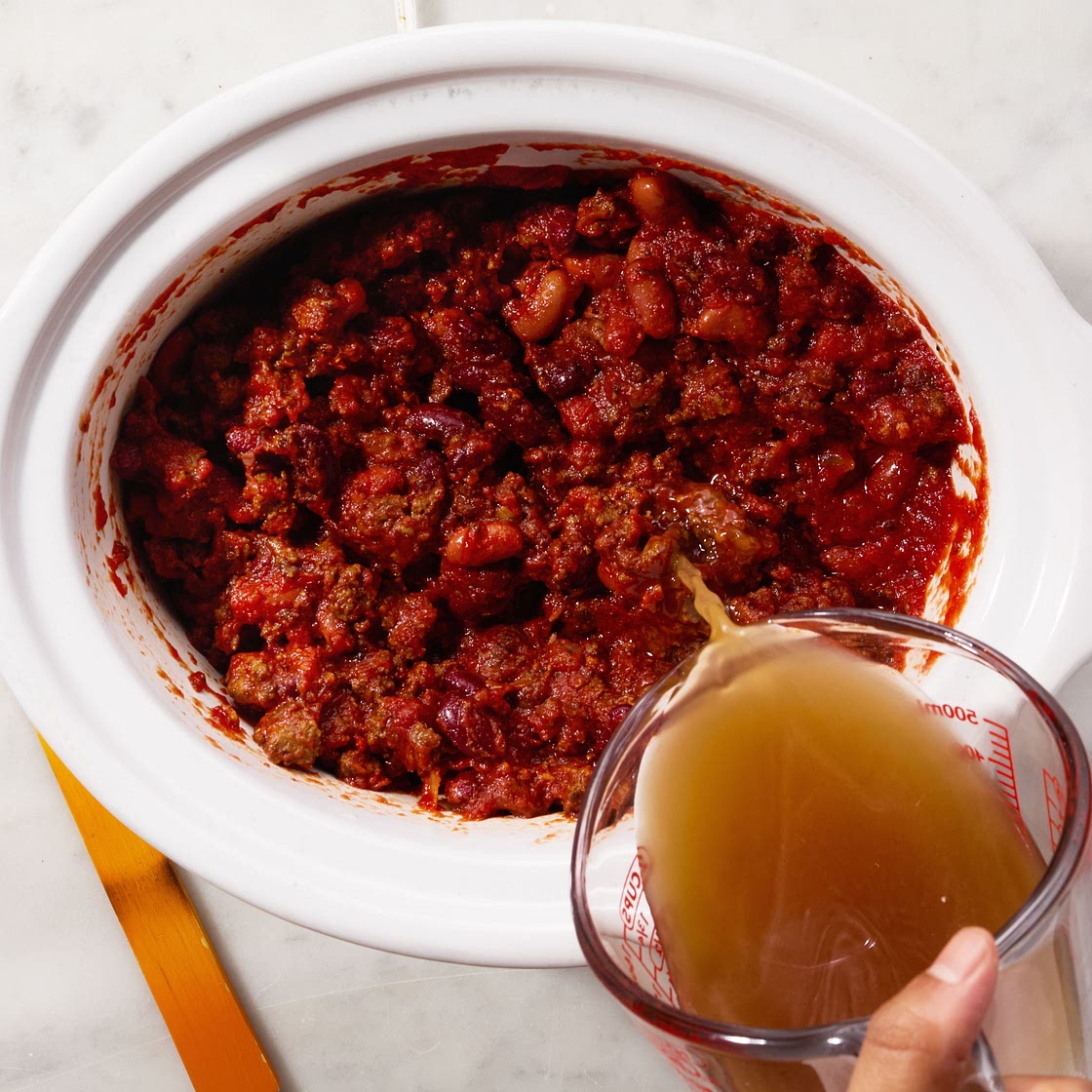 Slow-Cooker Beef Chili