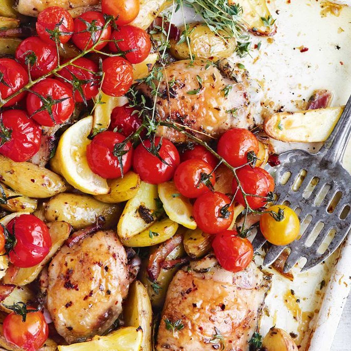 Quick chicken roast