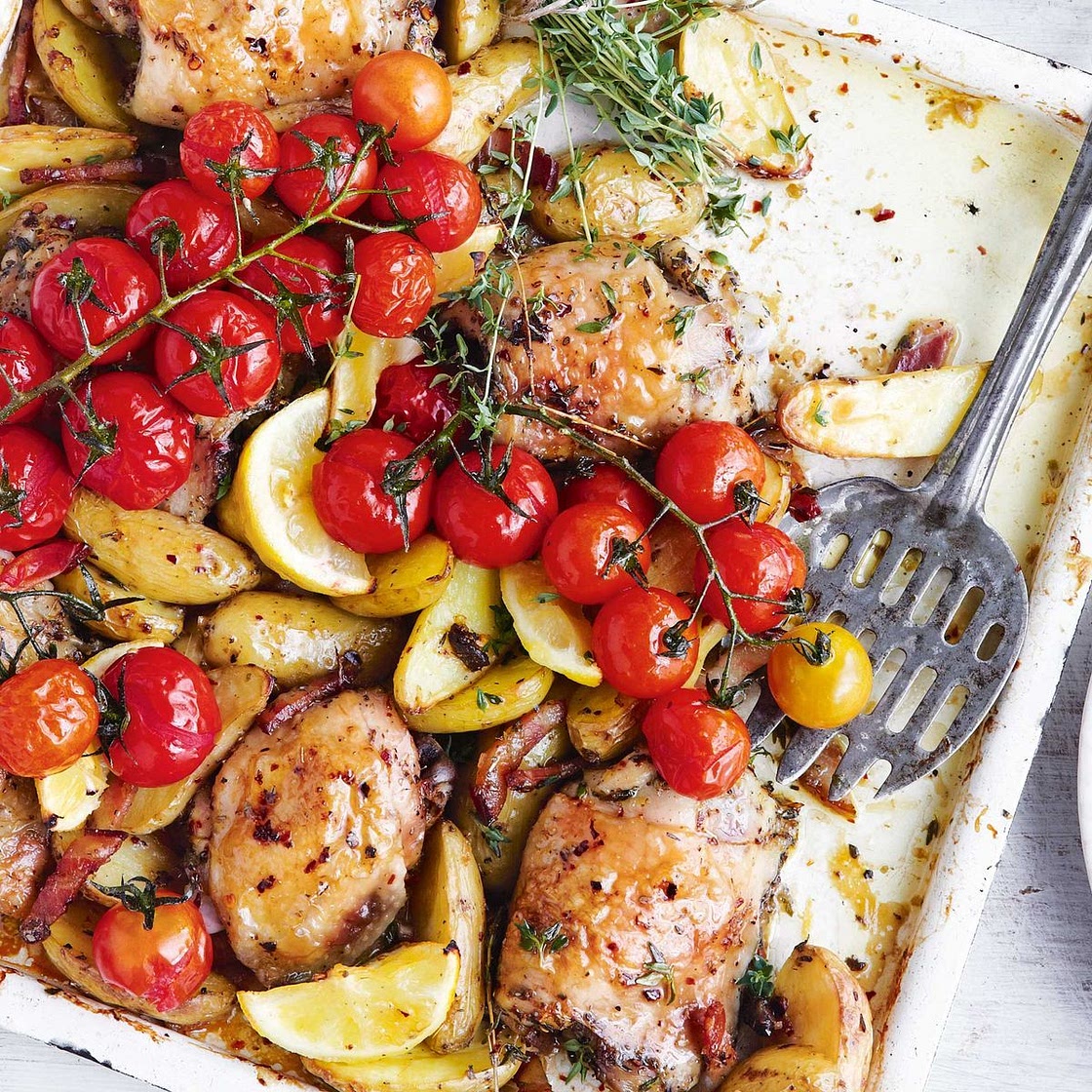 Quick chicken roast