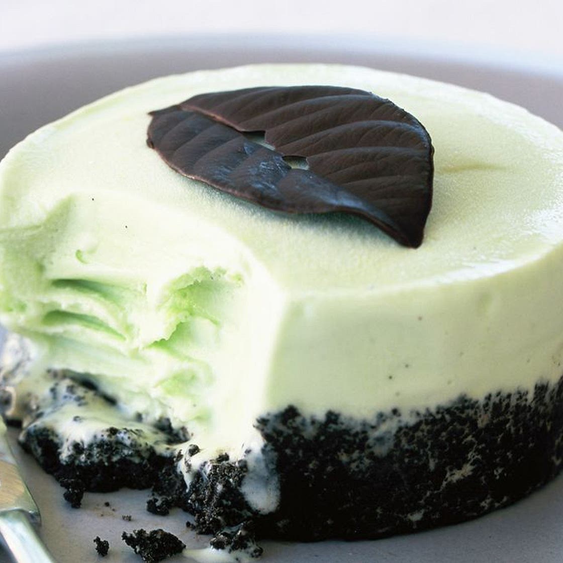 Creme de menthe cookie cakes