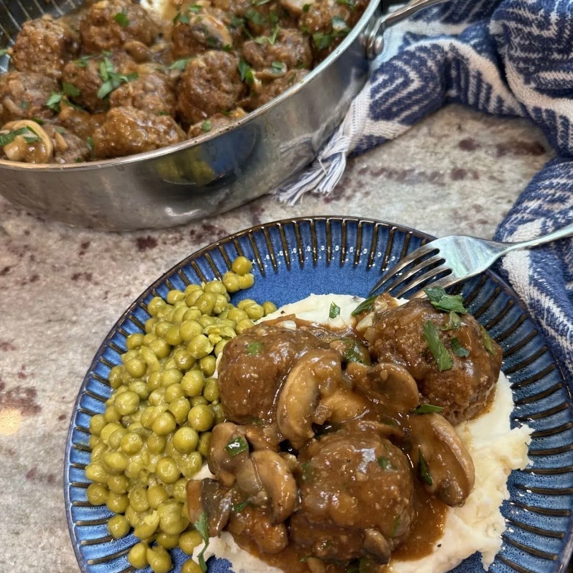 Salisbury Steak Meatballs 