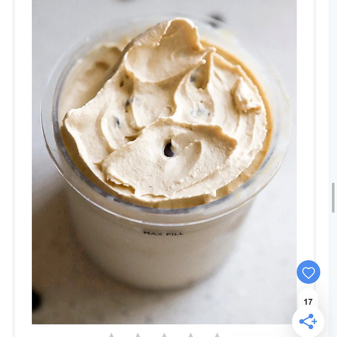 Coffee Protein Ice Cream 
