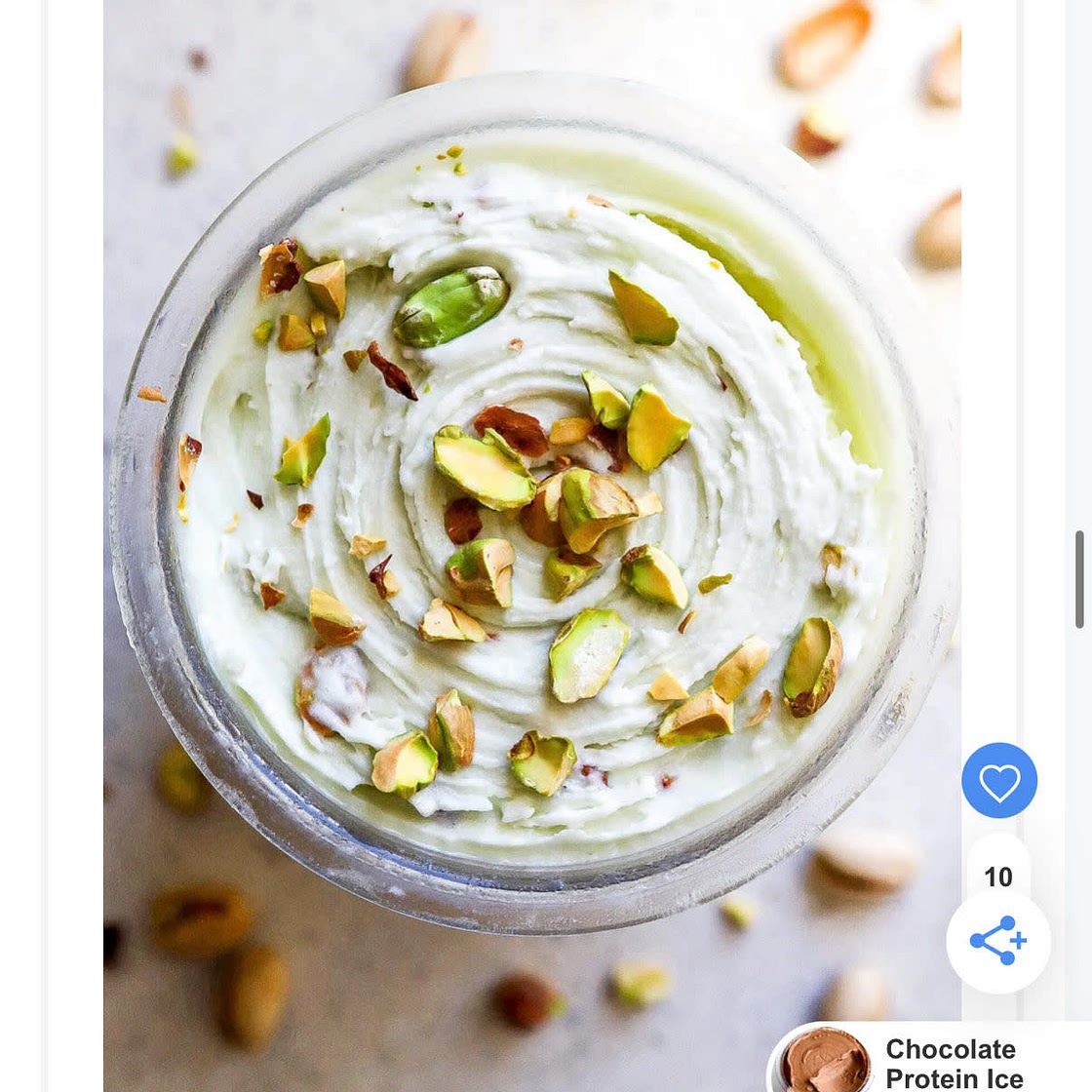 Ninja Creami Pistachio Ice Cream 