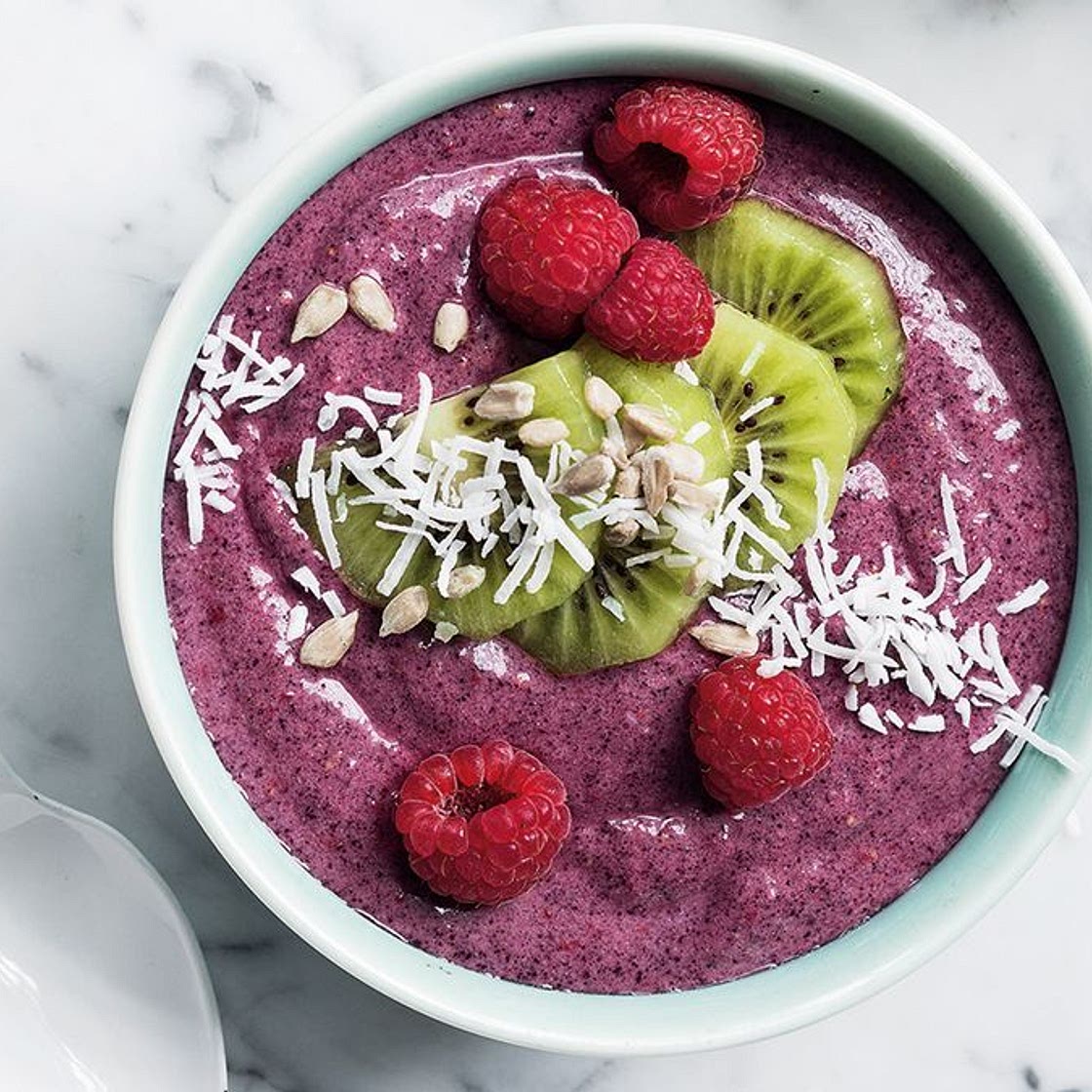 Berry acai bowl