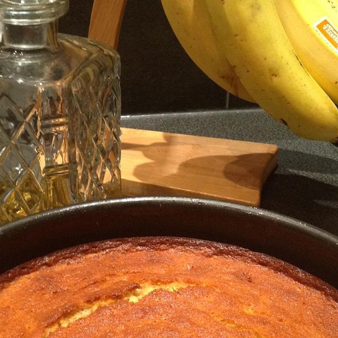Gâteau rhum banane façon cuba